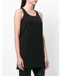 schwarzes Trägershirt von Rick Owens