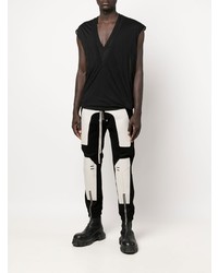 schwarzes Trägershirt von Rick Owens