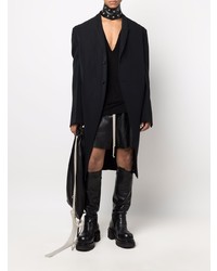 schwarzes Trägershirt von Rick Owens