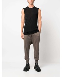 schwarzes Trägershirt von Rick Owens