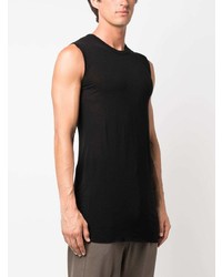 schwarzes Trägershirt von Rick Owens