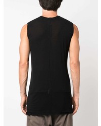 schwarzes Trägershirt von Rick Owens