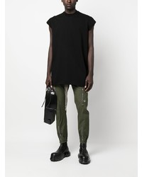 schwarzes Trägershirt von Rick Owens DRKSHDW