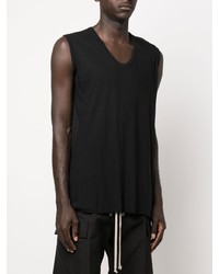 schwarzes Trägershirt von Rick Owens