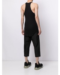 schwarzes Trägershirt von Rick Owens DRKSHDW