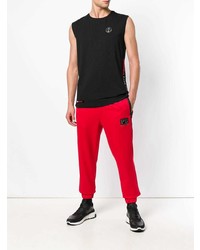 schwarzes Trägershirt von Plein Sport