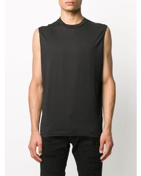 schwarzes Trägershirt von DSQUARED2