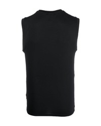 schwarzes Trägershirt von Emporio Armani