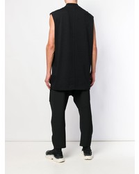 schwarzes Trägershirt von Rick Owens