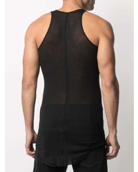 schwarzes Trägershirt von Rick Owens