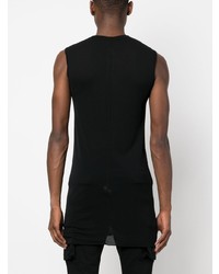 schwarzes Trägershirt von Rick Owens