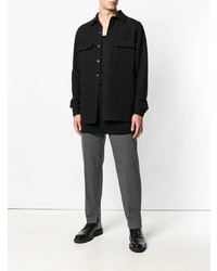 schwarzes Trägershirt von Rick Owens