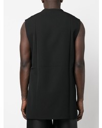 schwarzes Trägershirt von Jil Sander