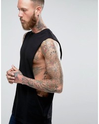 schwarzes Trägershirt von Asos