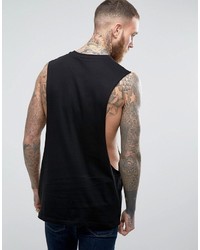 schwarzes Trägershirt von Asos