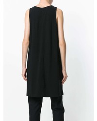 schwarzes Trägershirt von Rick Owens