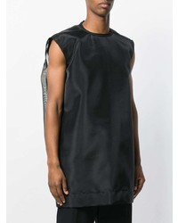 schwarzes Trägershirt von Rick Owens