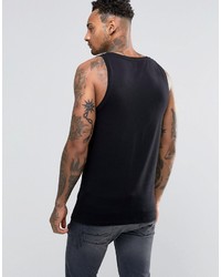 schwarzes Trägershirt von Asos