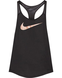 schwarzes Trägershirt von Nike