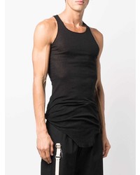 schwarzes Trägershirt von Rick Owens