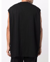 schwarzes Trägershirt von Rick Owens