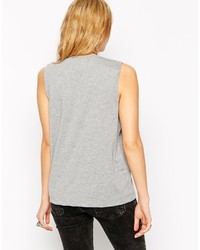 schwarzes Trägershirt von Asos