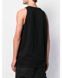 schwarzes Trägershirt von Rick Owens