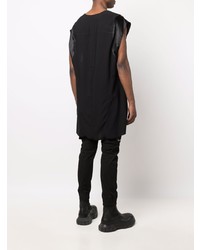 schwarzes Trägershirt von Rick Owens