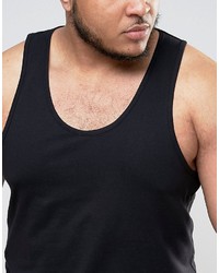 schwarzes Trägershirt von Asos