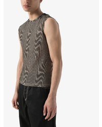 schwarzes Trägershirt von Eckhaus Latta