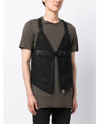 schwarzes Trägershirt von Boris Bidjan Saberi