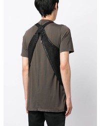 schwarzes Trägershirt von Boris Bidjan Saberi