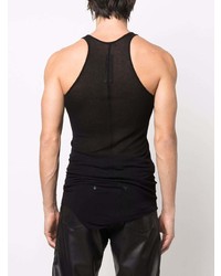 schwarzes Trägershirt von Rick Owens