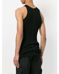 schwarzes Trägershirt von Rick Owens