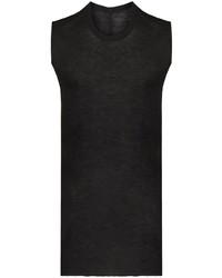 schwarzes Trägershirt von Rick Owens