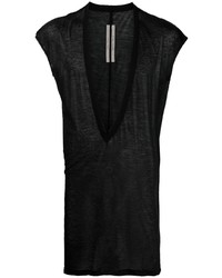 schwarzes Trägershirt von Rick Owens