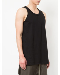 schwarzes Trägershirt von Rick Owens