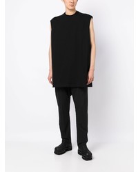 schwarzes Trägershirt von Rick Owens