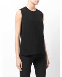 schwarzes Trägershirt von Victoria Victoria Beckham