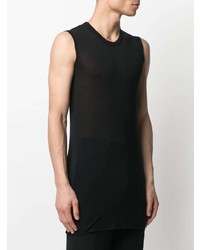 schwarzes Trägershirt von Rick Owens