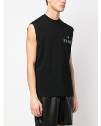 schwarzes Trägershirt von Philipp Plein