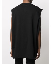 schwarzes Trägershirt von Rick Owens