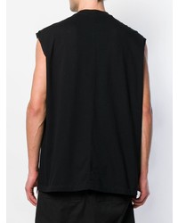 schwarzes Trägershirt von Rick Owens