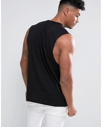 schwarzes Trägershirt von Asos