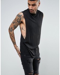 schwarzes Trägershirt von Asos