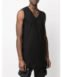 schwarzes Trägershirt von Rick Owens