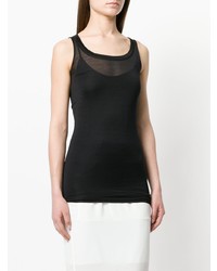 schwarzes Trägershirt von Rick Owens