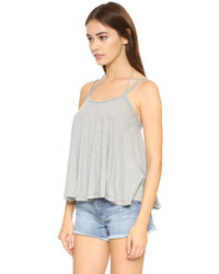 schwarzes Trägershirt von Free People