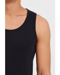 schwarzes Trägershirt von Solid