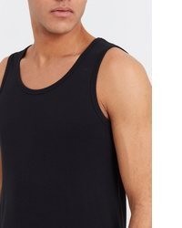schwarzes Trägershirt von Solid